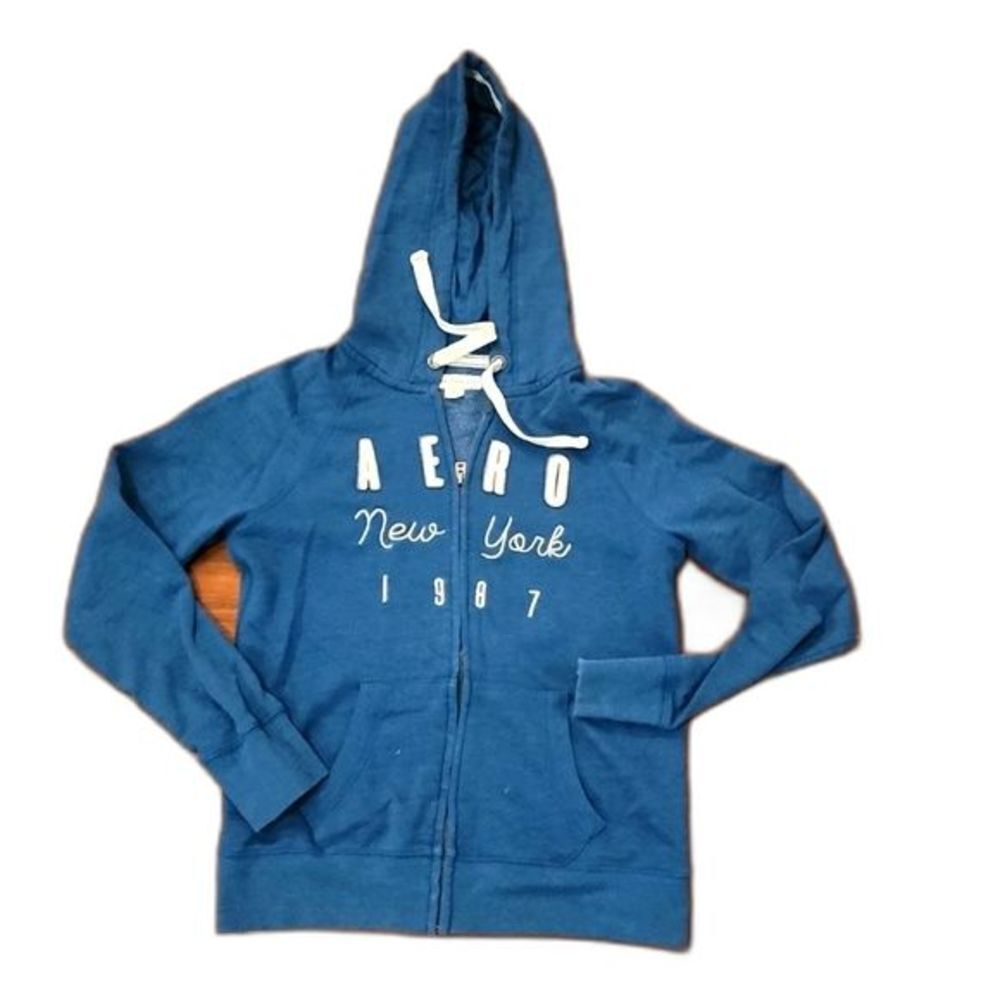 Aeropstale Graphic Print Zip up Sweatshirt